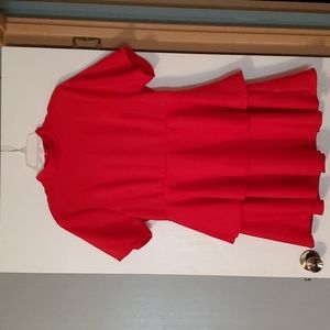 PrettyLittleThing Dress, XL, red
